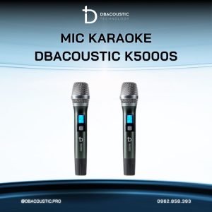 Alternative view of Mic không dây DBACOUSTIC K5000S