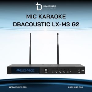 Alternative view of Mic không dây DBACOUSTIC LX-M3 G2 (2025)