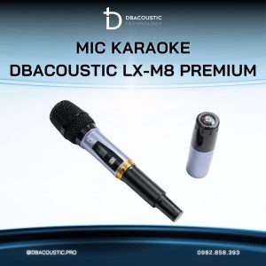 Alternative view of Mic không dây cao cấp DBACOUSTIC LX-M8 PREMIUM