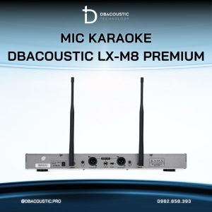 Mic không dây cao cấp DBACOUSTIC LX-M8 PREMIUM - Ảnh 4