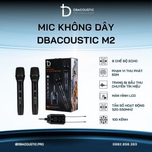 Mic không dây DBACOUSTIC M2