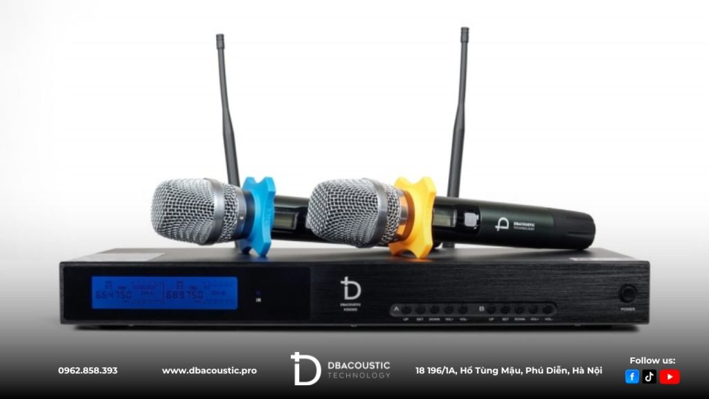 Micro không dây DBAcoustic K5000S sở hữu âm thanh trung thực, sang trọng