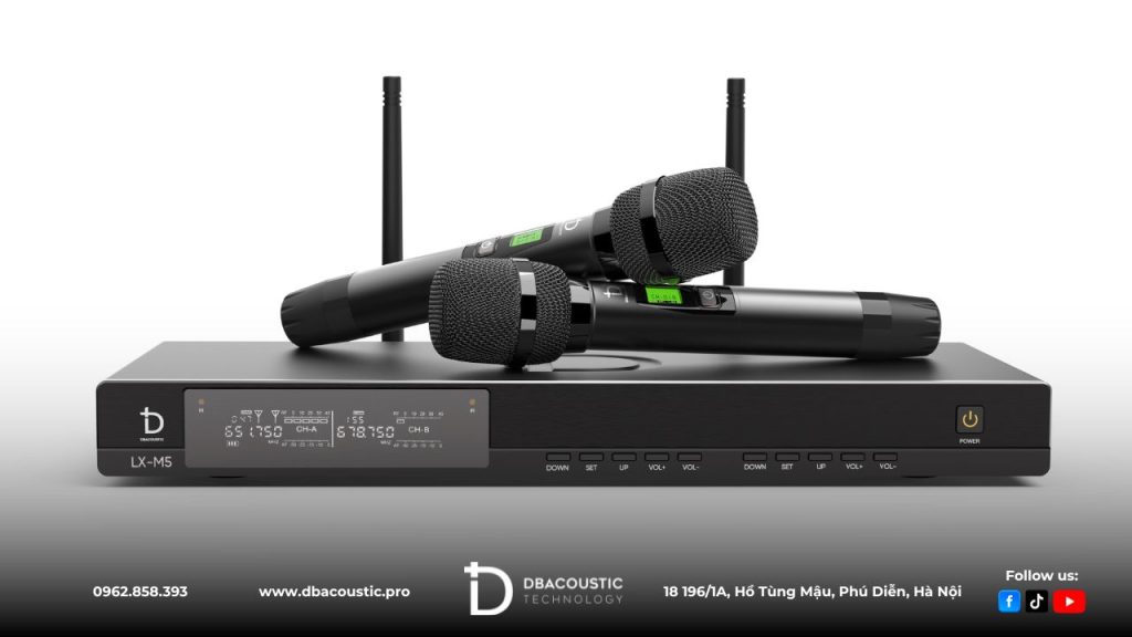 Micro không dây DBAcoustic LX-M5 là dòng mic cao cấp