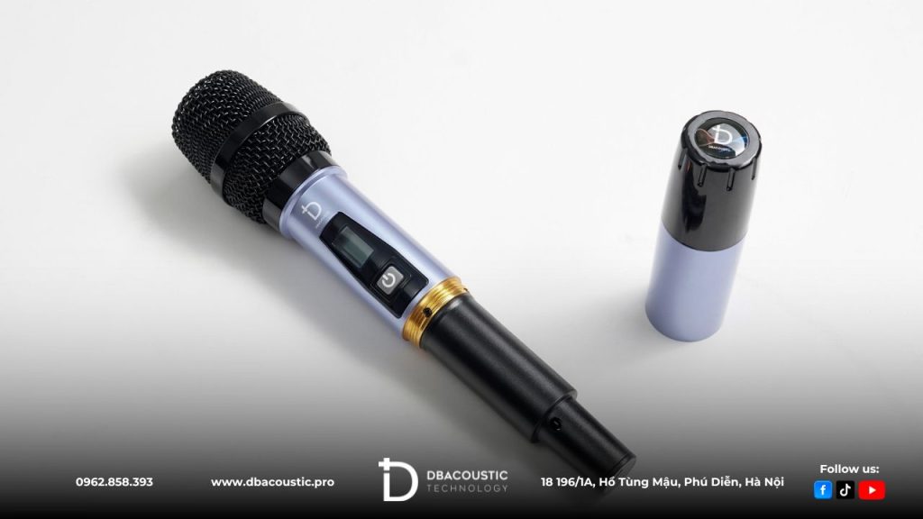 Tay mic có khả năng thu phát sóng ấn tượng
