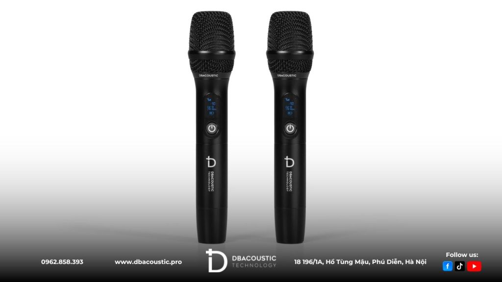 Mic M2 có thể thu phát sóng tới 60m