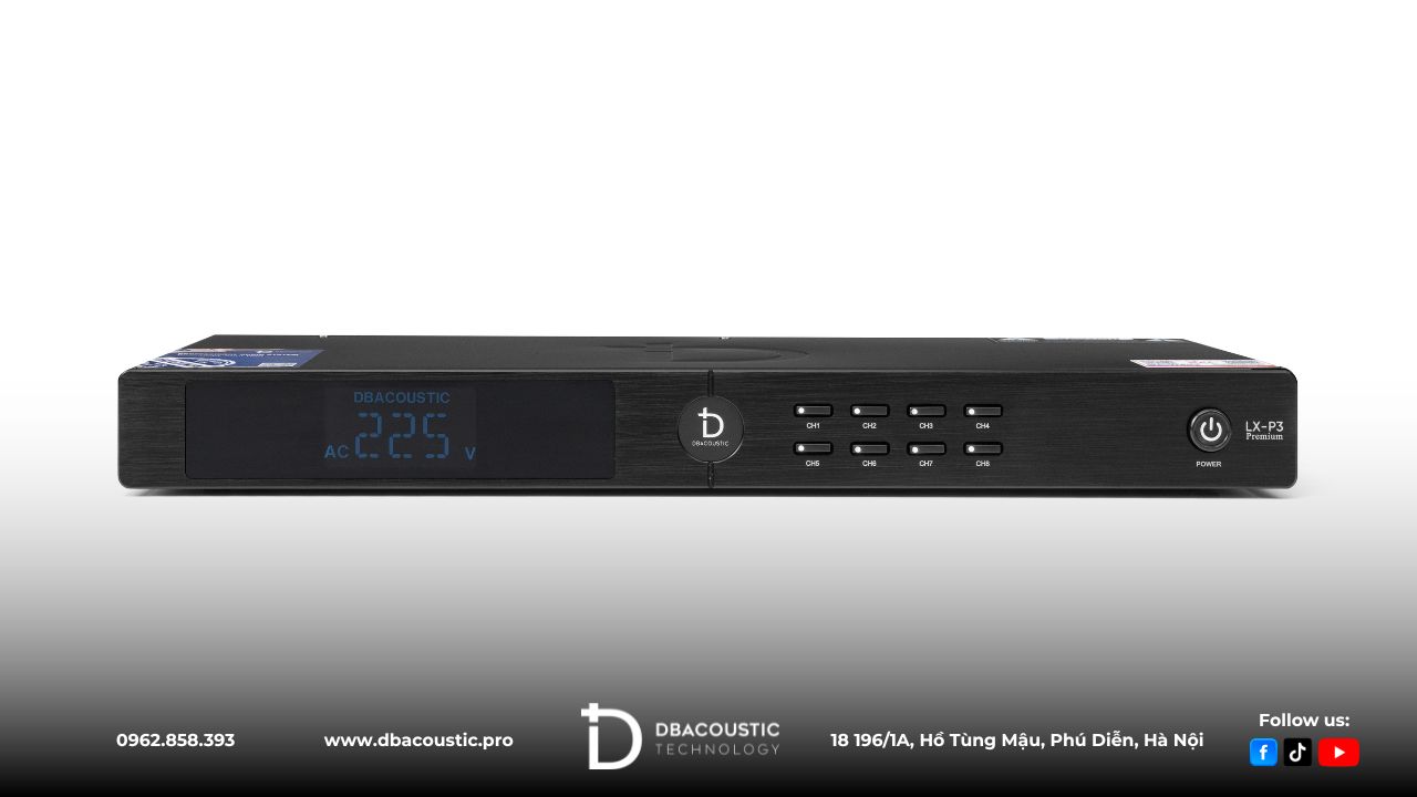 Quản lý nguồn DBacoustic LX-P3 Premium