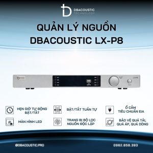Quản lý nguồn DBAcoustic LX-P8
