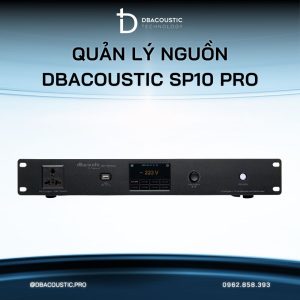 Alternative view of Quản lý nguồn DBACOUSTIC SP10 PRO
