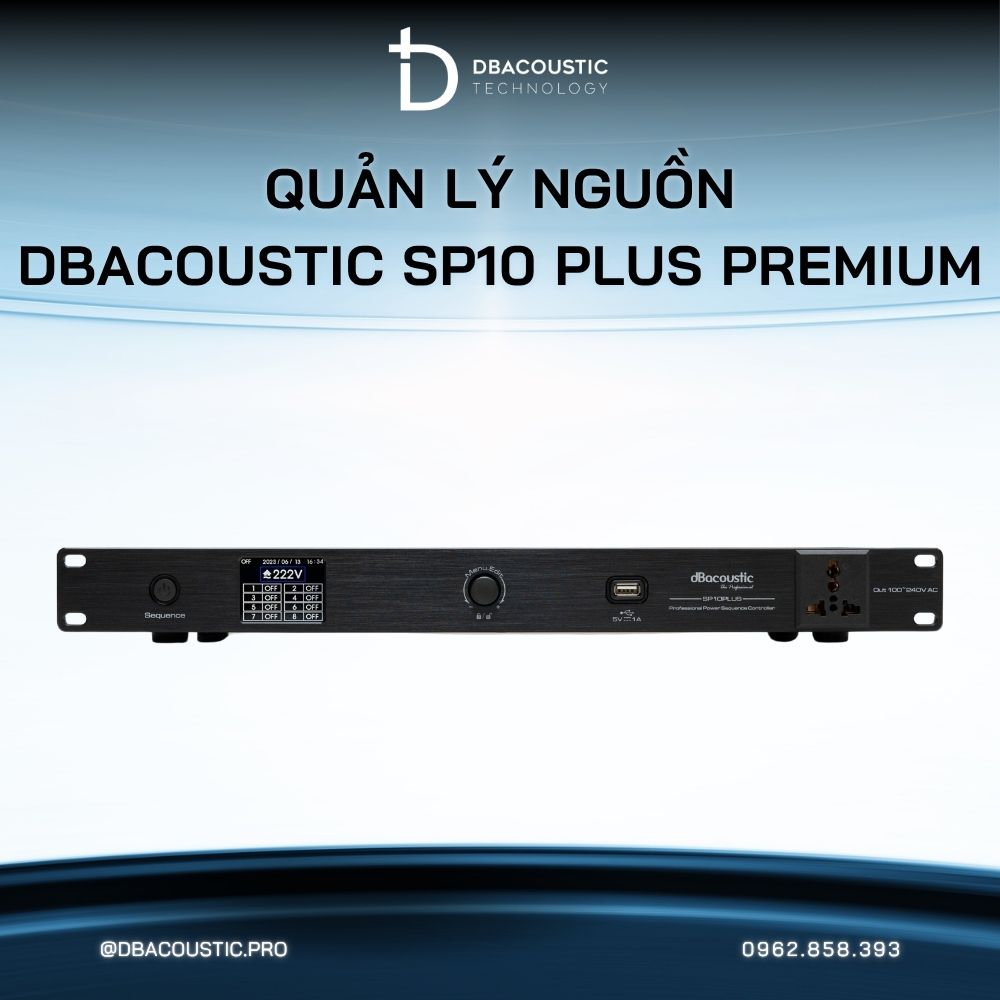Quản lý nguồn DBACOUSTIC SP10 Plus PREMIUM - Ảnh 2