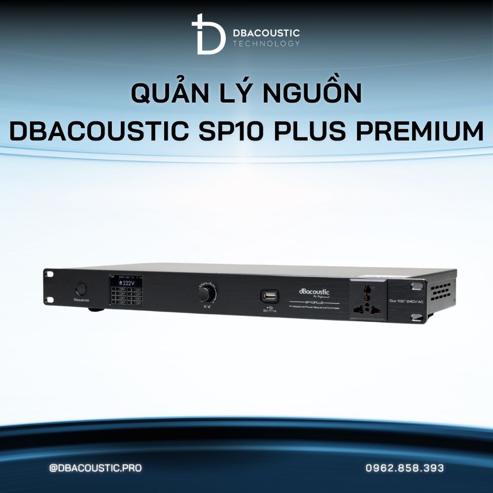 Quản lý nguồn DBACOUSTIC SP10 Plus PREMIUM - Ảnh 4