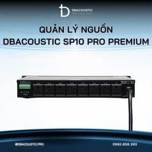 Quản lý nguồn DBACOUSTIC SP10 PRO PREMIUM - Ảnh 5