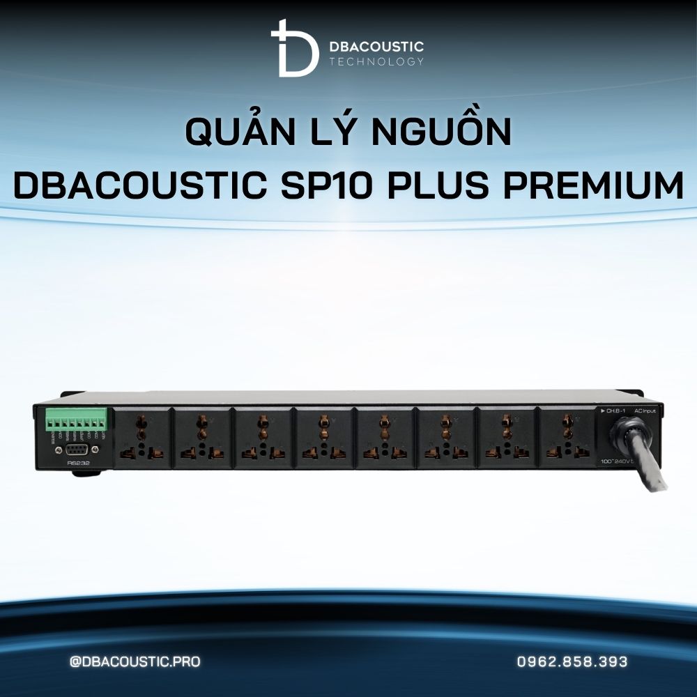 Quản lý nguồn DBACOUSTIC SP10 Plus PREMIUM - Ảnh 6