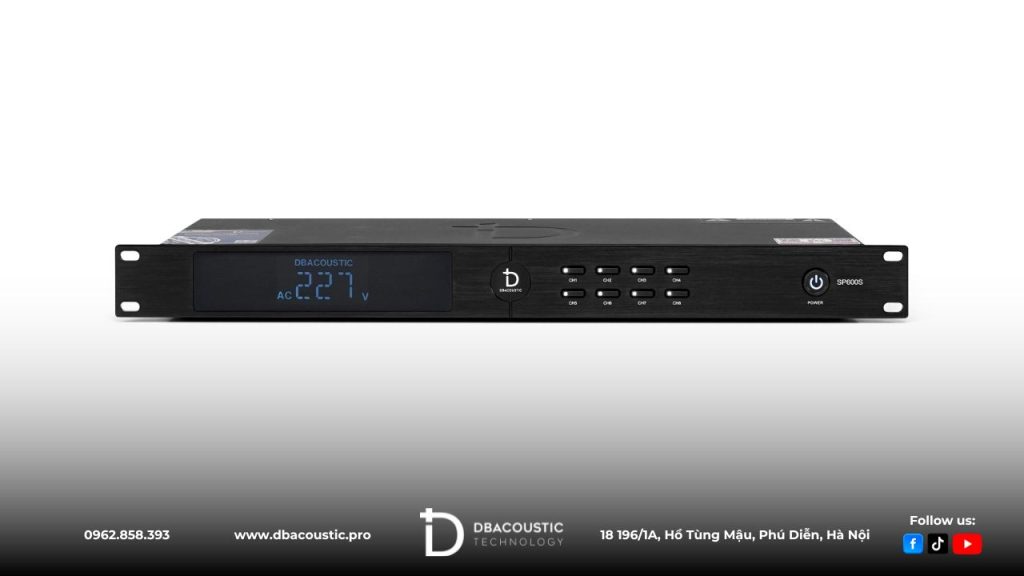 DBAcoustic SP600S sở hữu ngoại hình nổi bật