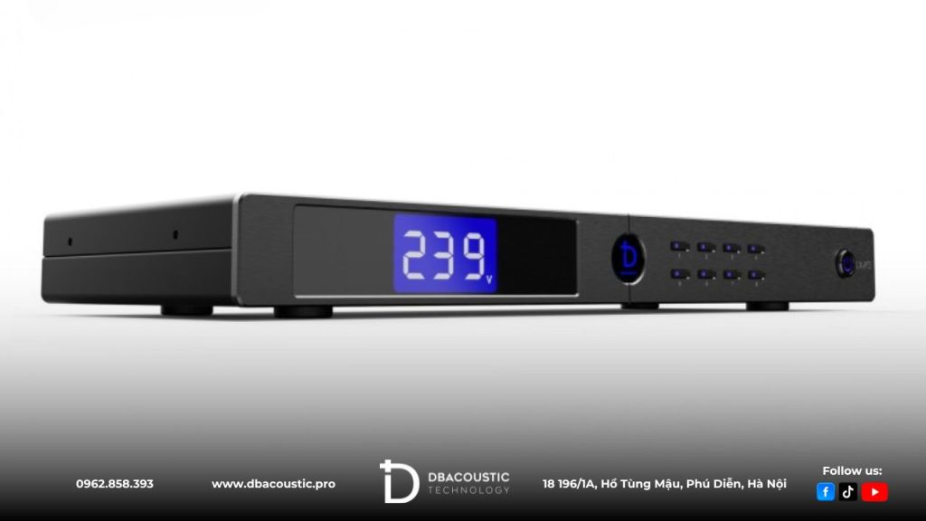 DBAcoustic LX-P3 trang bị ổ cắm tiêu chuẩn EIA (tương thích với mọi ổ cắm điện).