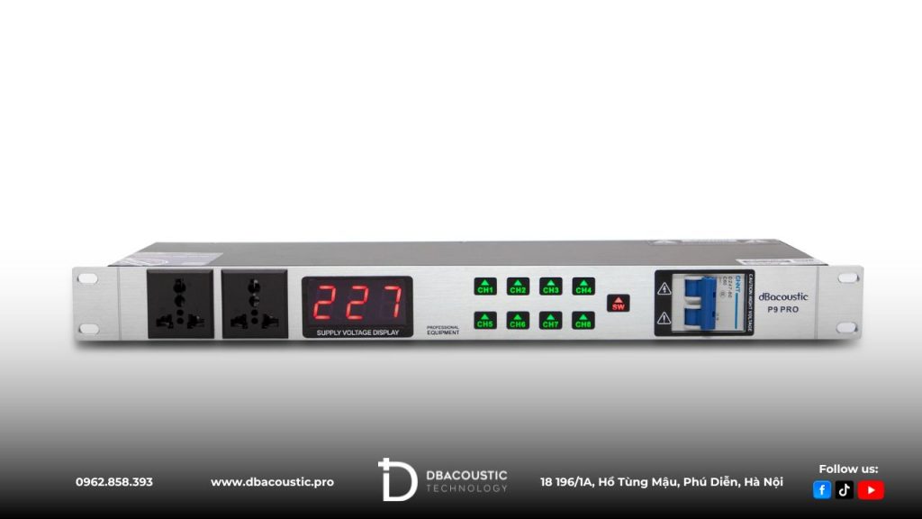 DBacoustic P9 Pro là phiên bản nâng cấp từ model P9 với thêm tính năng, hiệu suất