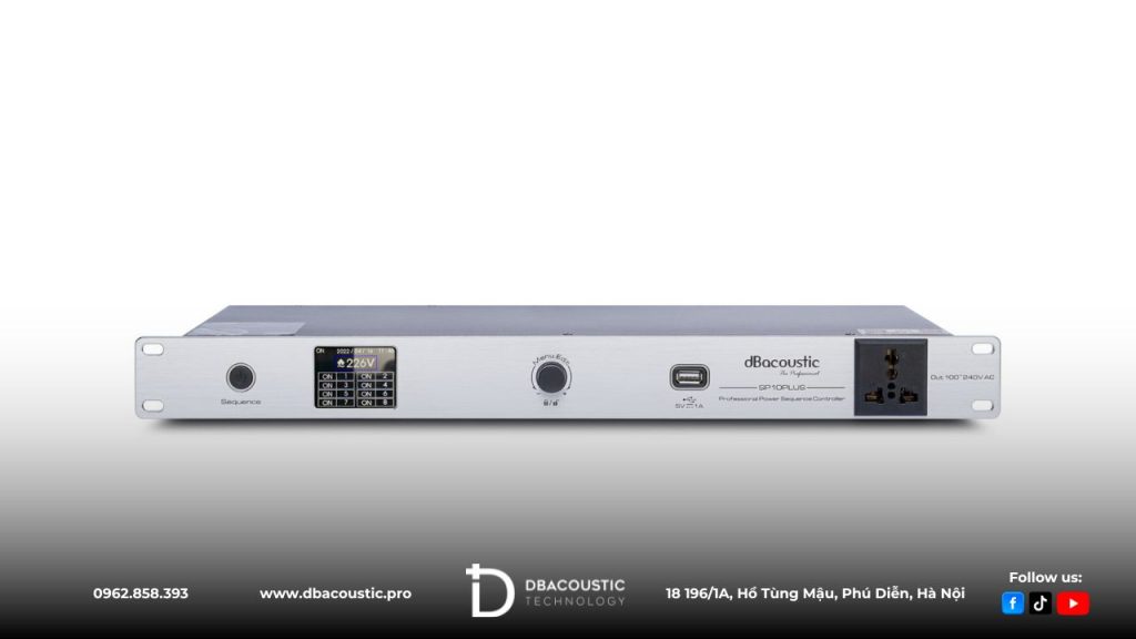 Quản lý nguồn SP10 Plus hỗ trợ dải điện áp rộng 100V–240V
