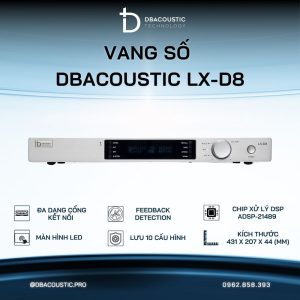 Vang số cao cấp DBACOUSTIC LX-D8