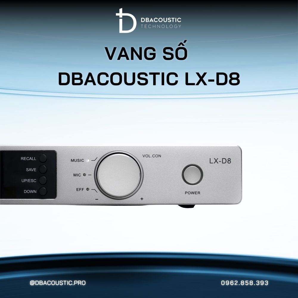 Vang số cao cấp DBACOUSTIC LX-D8 - Ảnh 2