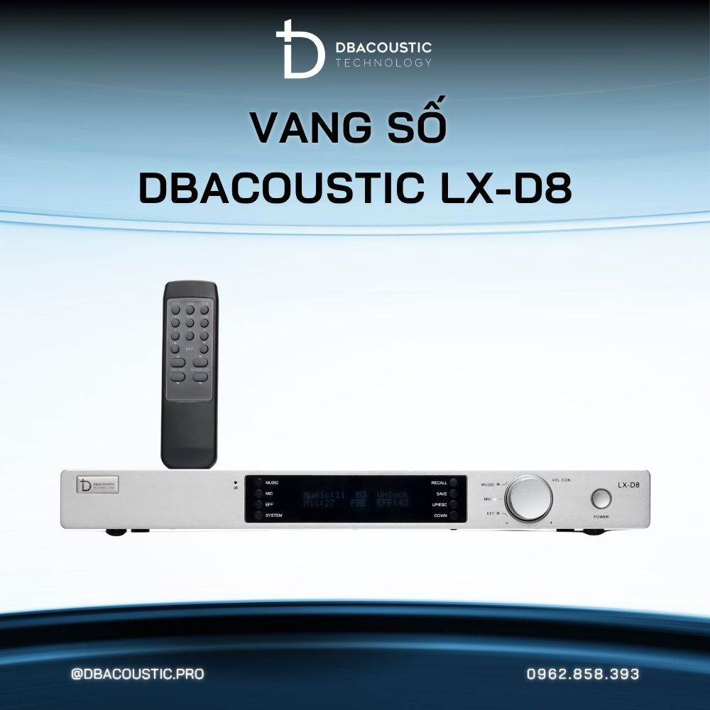 Vang số cao cấp DBACOUSTIC LX-D8 - Ảnh 4