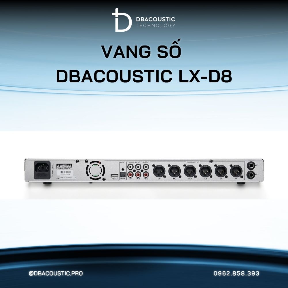 Vang số cao cấp DBACOUSTIC LX-D8 - Ảnh 5
