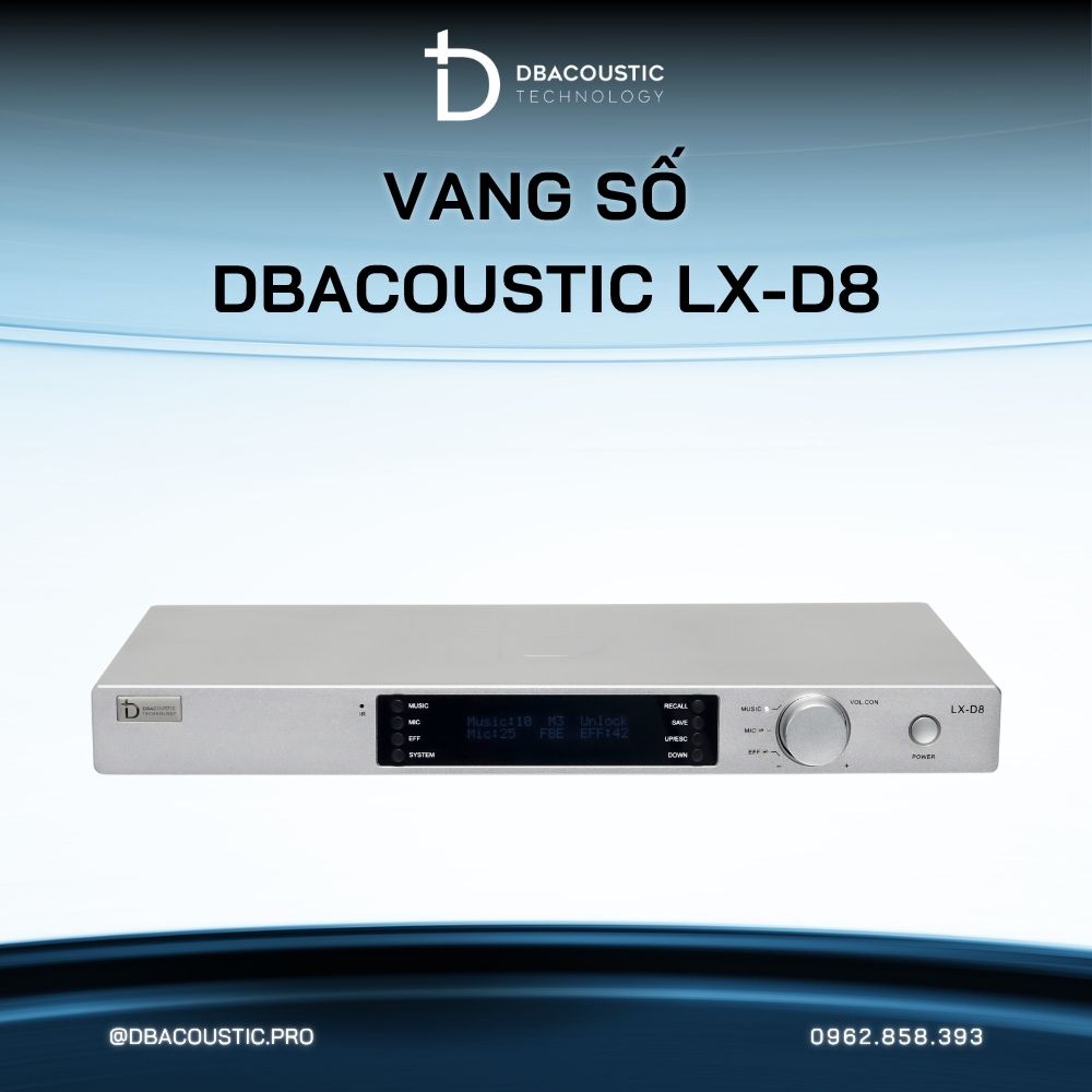 Vang số cao cấp DBACOUSTIC LX-D8 - Ảnh 7
