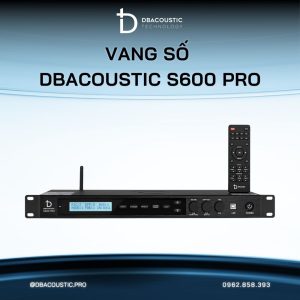 Alternative view of Vang số karaoke DBACOUSTIC S600 PRO