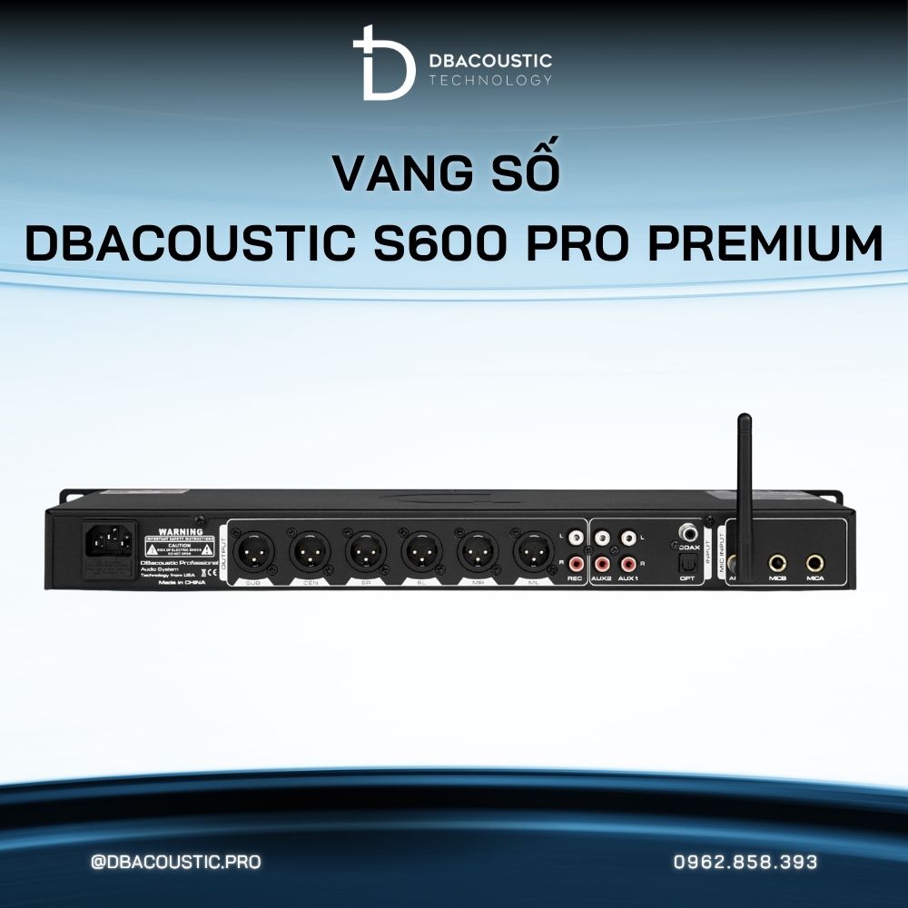 Vang số karaoke DBACOUSTIC S600 PRO PREMIUM - Ảnh 5