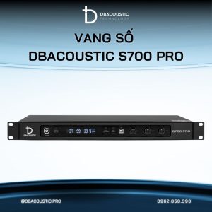 Alternative view of Vang số karaoke DBACOUSTIC S700 PRO