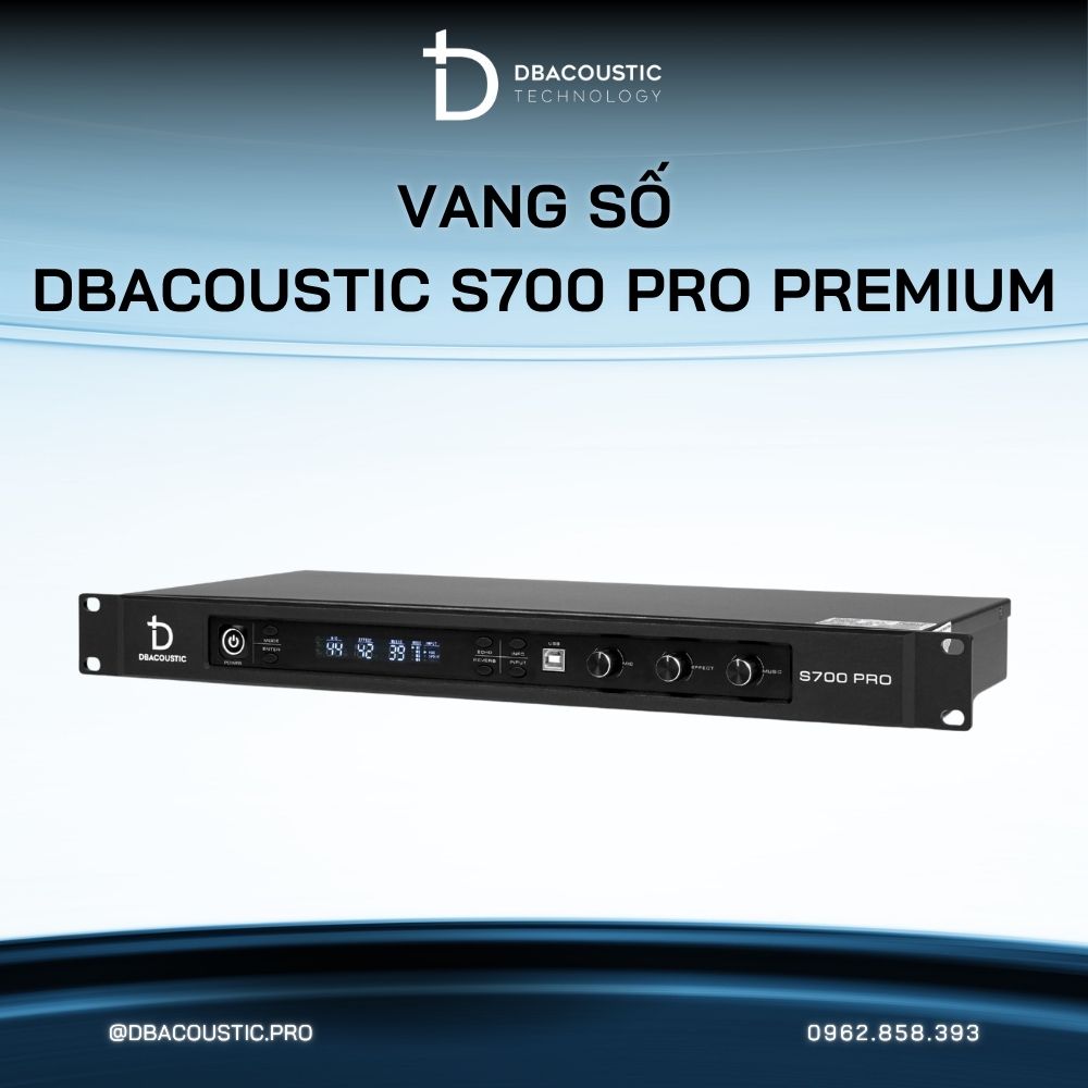 Vang số karaoke DBACOUSTIC S700 PRO PREMIUM - Ảnh 5