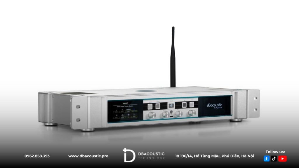 Vang số DBAcoustic S800C trang bị 2 chip Analog Device DSP 21489