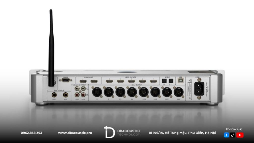 Hệ thống cổng kết nối đa dạng của S800C