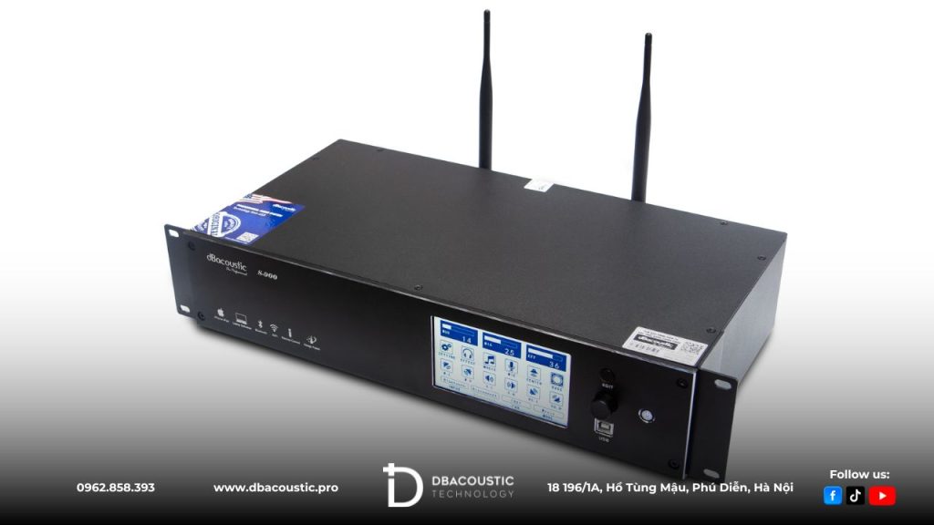 Thiết của DBAcoustic S900 tương đối nhỏ gọn