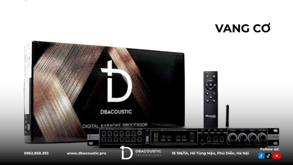 Vang cơ DB có ngoại hình đẹp, thiết kế ấn tượng