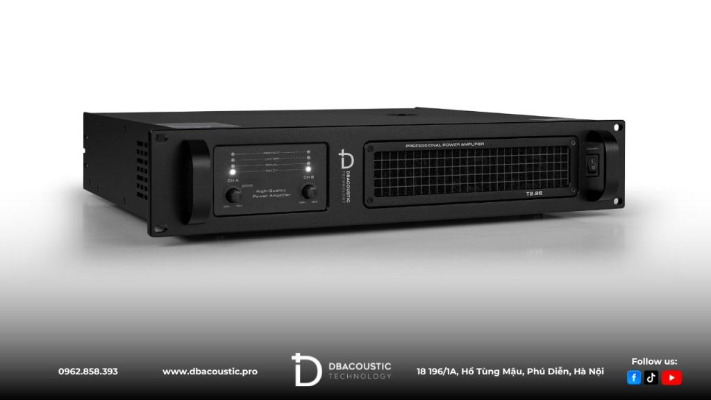 T2.26 sở hữu công suất 1800 x 2 kênh