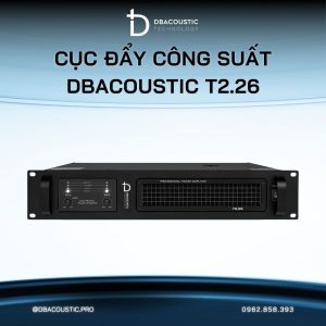Alternative view of Cục Đẩy Công Suất Dbacoustic T2.26