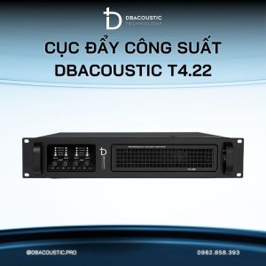 Alternative view of Cục đẩy công suất DBACOUSTIC T4.22