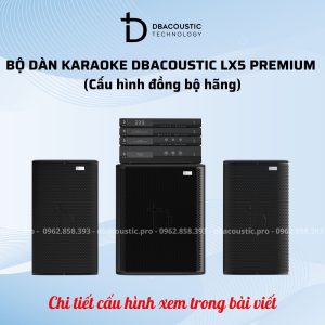 Alternative view of Dàn Karaoke DBacoustic LX5 PREMIUM (cấu hình đồng bộ hãng, hát siêu dính, âm tuyệt hay)