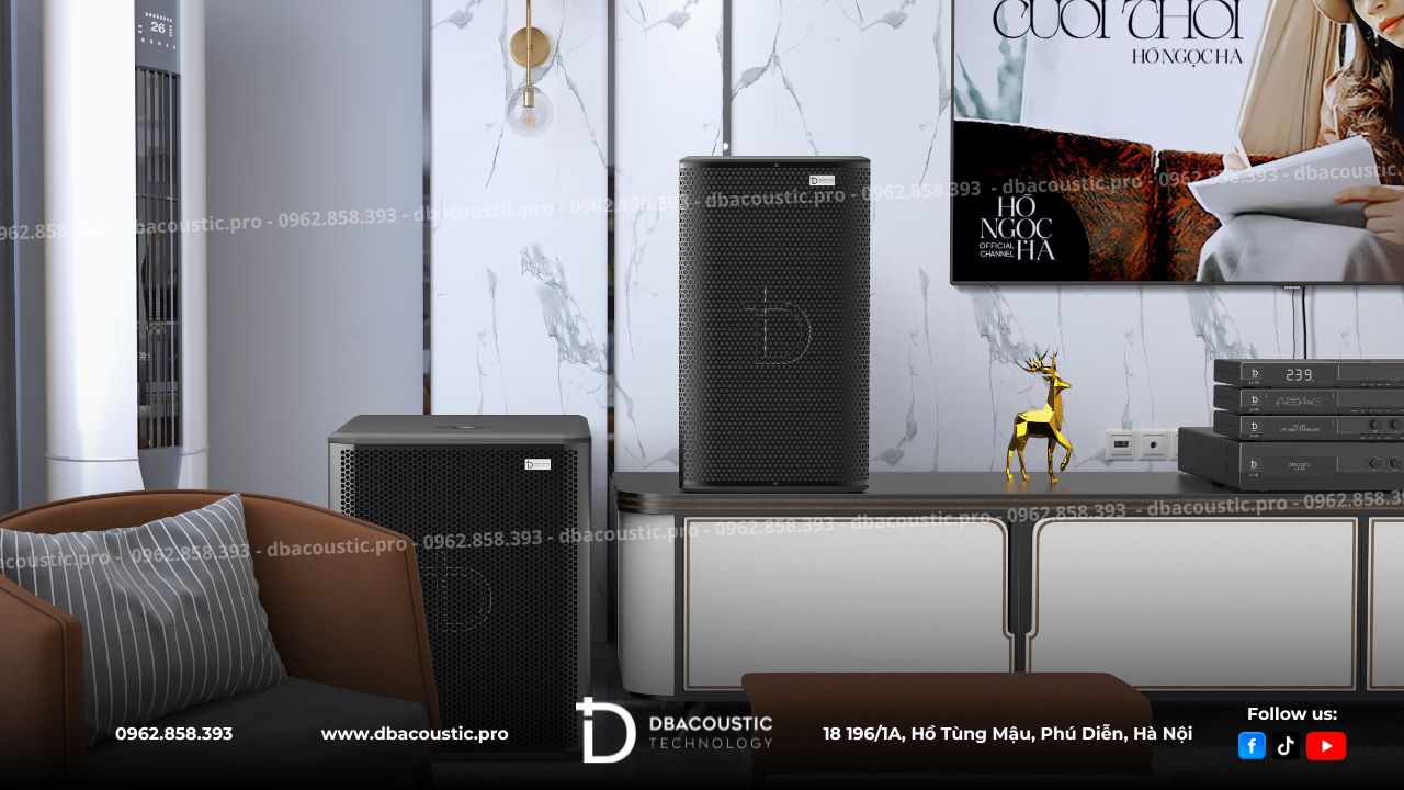 DBacoustic LX5 là cấu hình đồng bộ hãng
