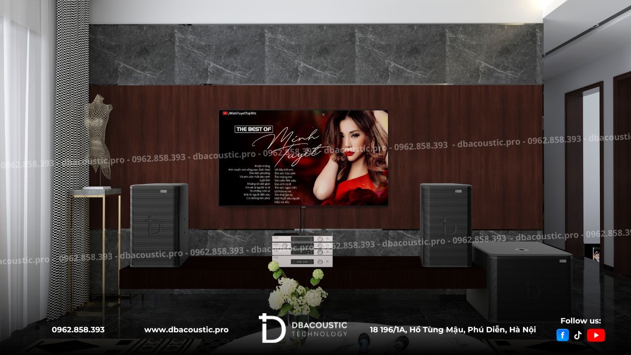 Dàn karaoke DBacoustic LX8 có giá bao nhiêu tiền?