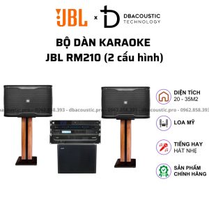 Dàn karaoke JBL RM210 (loa Mỹ chính hãng, 2 cấu hình linh hoạt, hát cực phiêu, âm hay miễn chê)