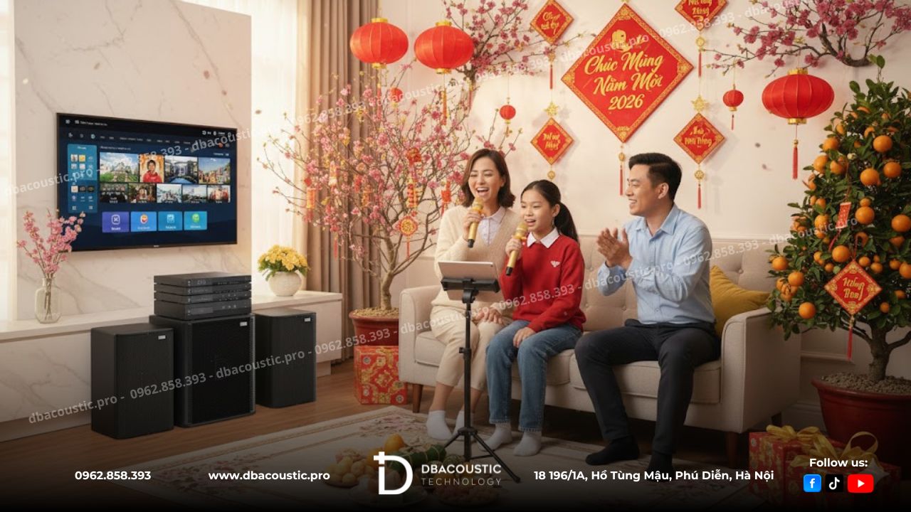 Nên mua dàn karaoke nào chơi tết 2026?