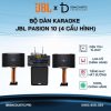 Dàn Karaoke JBL PASION 10 (4 cấu hình, loa Mỹ chính hãng, tiếng cực hay, hát cực bay)