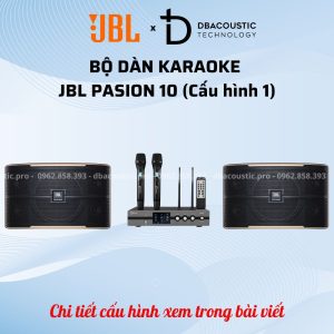 Alternative view of Dàn Karaoke JBL PASION 10 (4 cấu hình, loa Mỹ chính hãng, tiếng cực hay, hát cực bay)