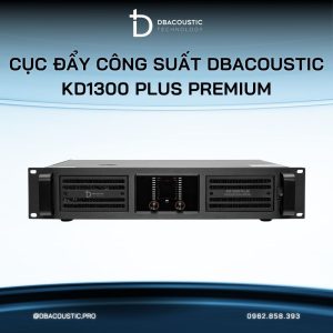 Alternative view of Cục Đẩy Công Suất DBacoustic KD1300PLUS PREMIUM