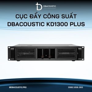 Alternative view of Cục Đẩy Công Suất DBacoustic KD1300PLUS