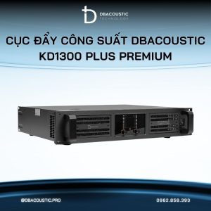 Cục Đẩy Công Suất DBacoustic KD1300PLUS PREMIUM - Ảnh 3