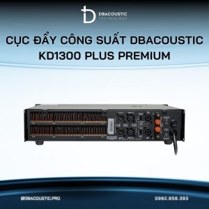 Cục Đẩy Công Suất DBacoustic KD1300PLUS PREMIUM - Ảnh 4
