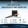 Dây Loa DBacoustic DBC-225S1.100 (công nghệ độc quyền, tiết diện 2.5mm, chất liệu đồng OFC tinh khiết 99.99%)