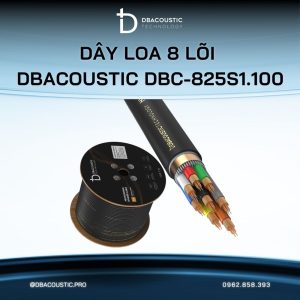 Alternative view of Dây loa 8 lõi DBacoustic DBC-825S1.100 (8 lõi, tiết diện 2.5mm, bền bỉ tuyệt đối, hàng thửa cho sự kiện, karaoke)