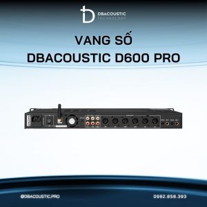 Alternative view of Vang Số DBacoustic D600 PRO (chống hú 3 cấp, chip DSP D từ Mỹ, âm hay tiếng nuột)